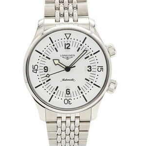 Longines Legend Diver L3.764.4 White Dial Men's Watch